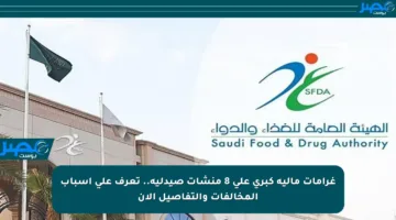 غرامات مالية كبرى على 8 منشآت صيدلية.. تعرف على أسباب المخالفات والتفاصيل الآن